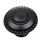 Gliderite Hardware 1-3/8 in. Matte Black Double Beaded Ring Cabinet Knob, 5PK 5739-MB-5 - alternate 1